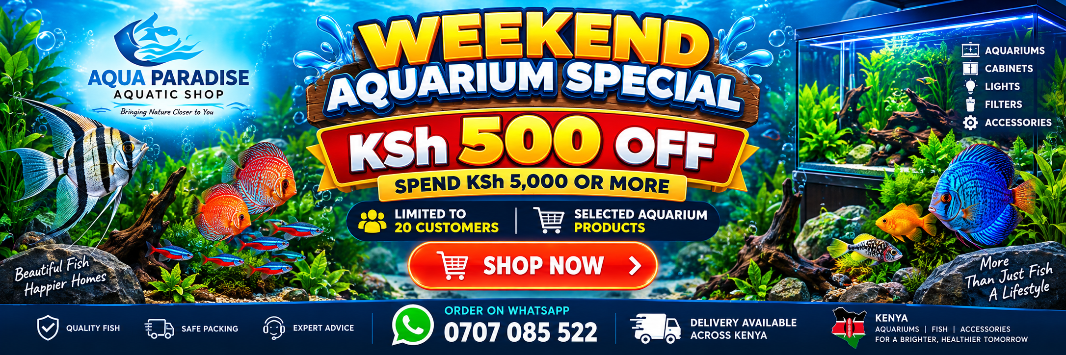 WEEKEND AQUARIUM SPECIAL